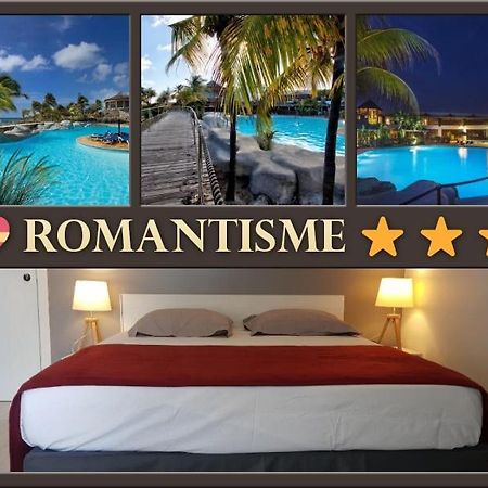 Romantique Et Bel Appartement En Bord De La Mer, Piscine Surveillee Et Belle Plage A 50M Сен-Франсуа Экстерьер фото
