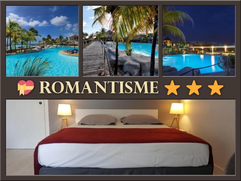 Romantique Et Bel Appartement En Bord De La Mer, Piscine Surveillee Et Belle Plage A 50M Сен-Франсуа Экстерьер фото